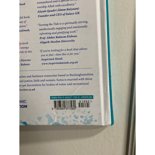 WAREHOUSE CLEARANCE: Turning the Tide: Reawakening the Women's Heart and Soul (BACK COVER SLIGHTLY DIRTY)