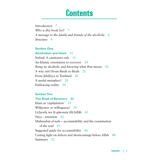 Hope for the Muslim Alcoholic: Twelve Step Recovery in the Light of Islam