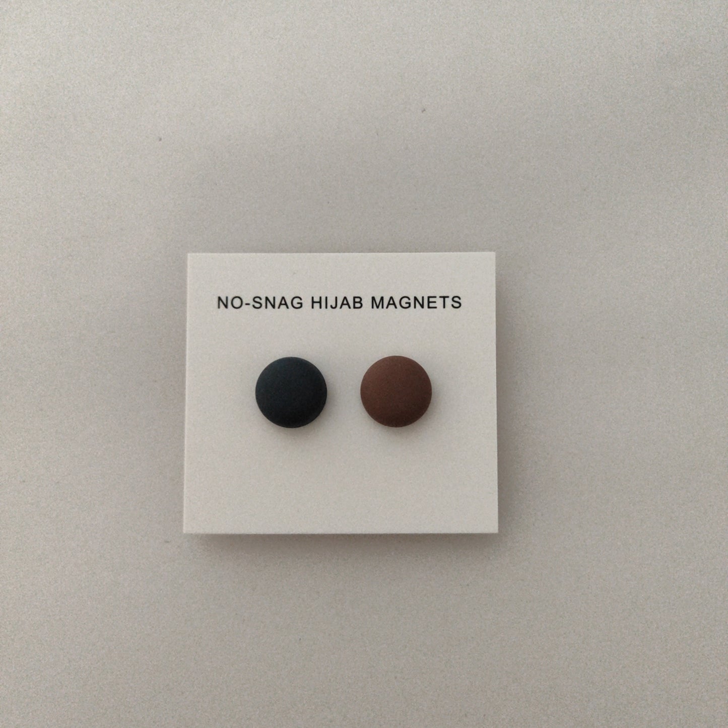 No-Snag Matte Hijab Magnets (Pack of Two)
