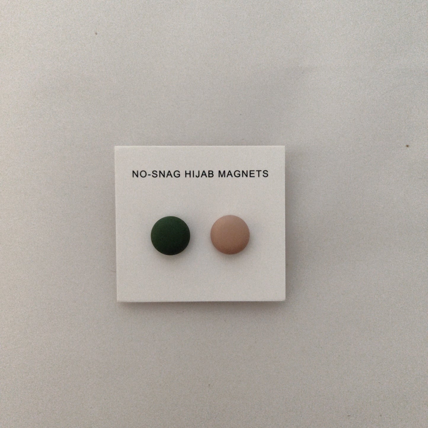No-Snag Matte Hijab Magnets (Pack of Two)