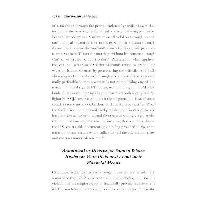 The Wealth of Women: Understanding Islamic Financial Laws