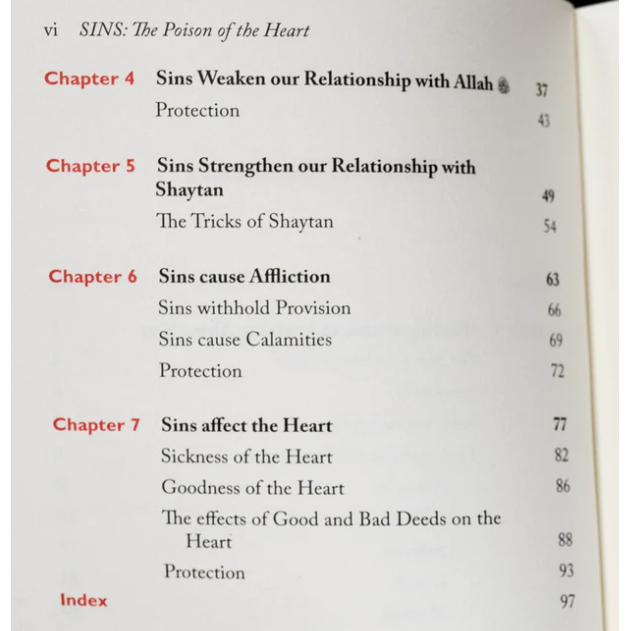 Sins: The Poison of the Heart