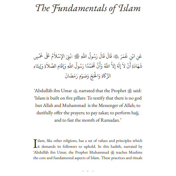 40 Hadith From Sahih Al Bukhari