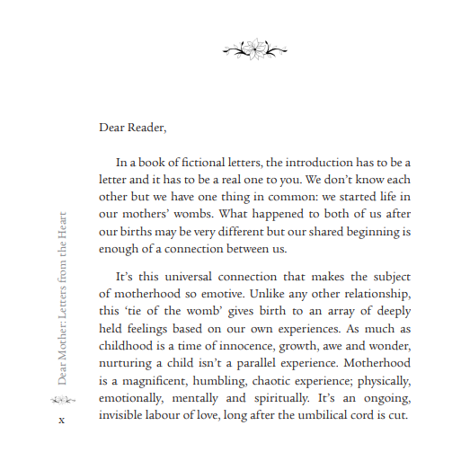 Dear Mother: Letters from the Heart