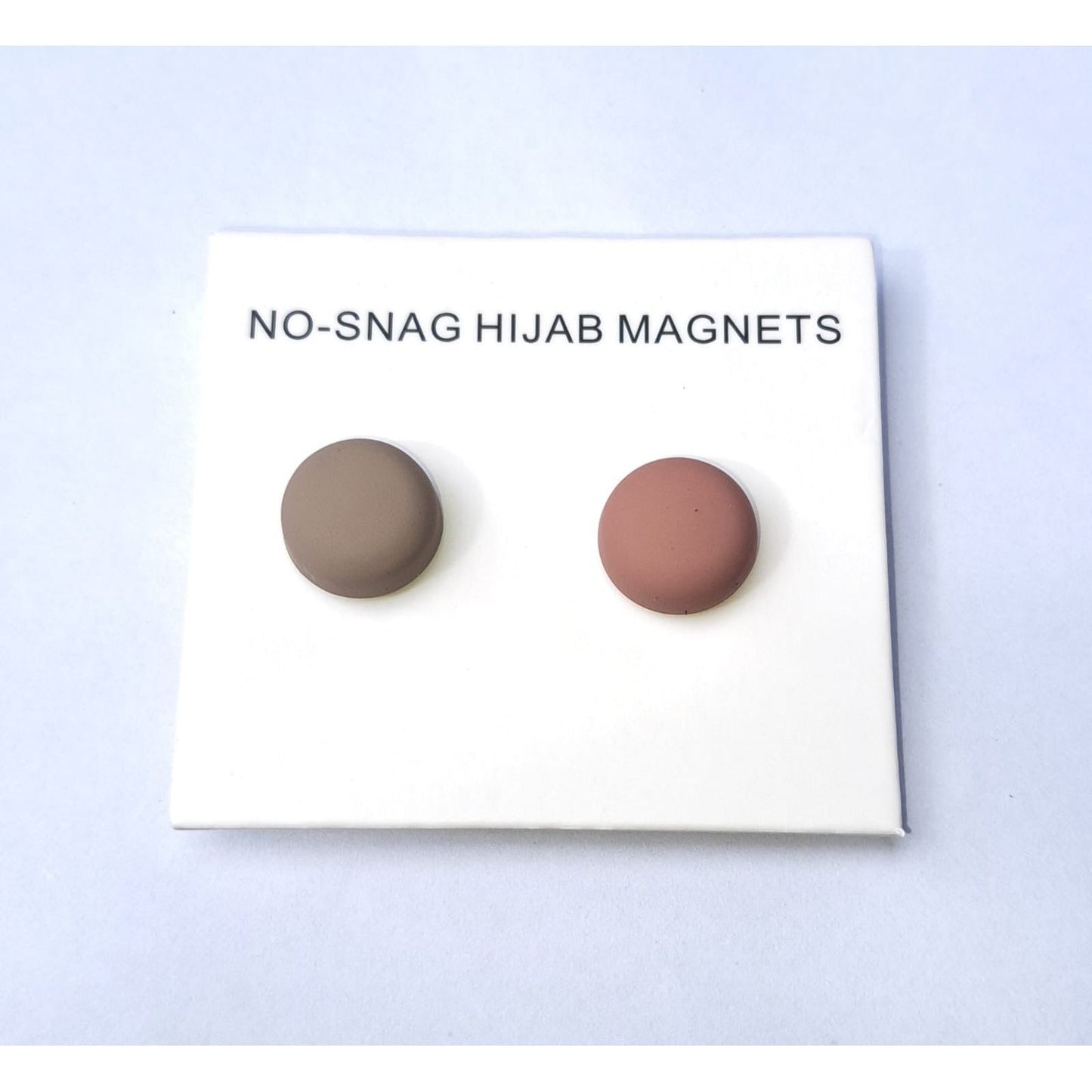 No-Snag Matte Hijab Magnets (Pack of Two)