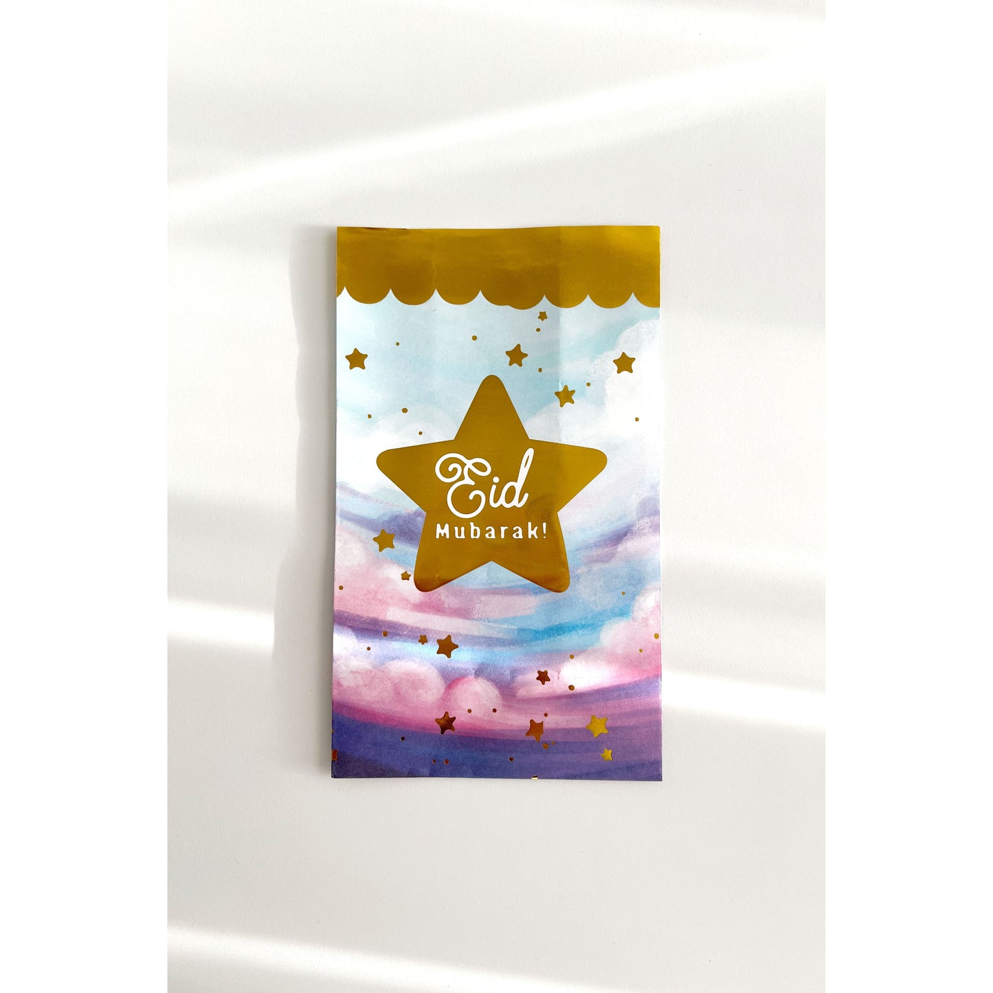 Eid Mubarak Tableware & Decor Bundle - Clouds (+90 pieces)