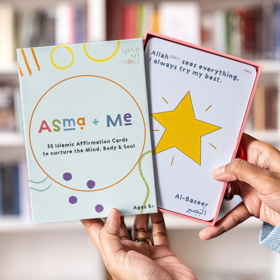 Asma + Me: Islamic Affirmation Cards to Nurture the Mind, Body & Soul (based on the 99 Names of Allah)