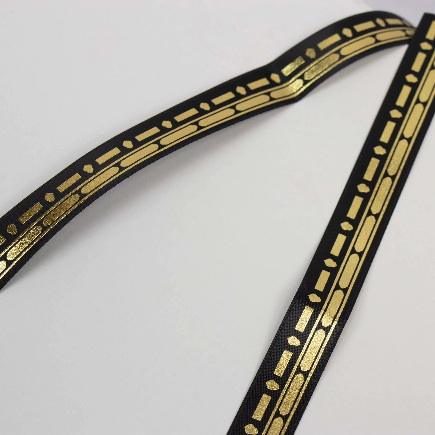 Mubarak Ribbon - Black & Gold
