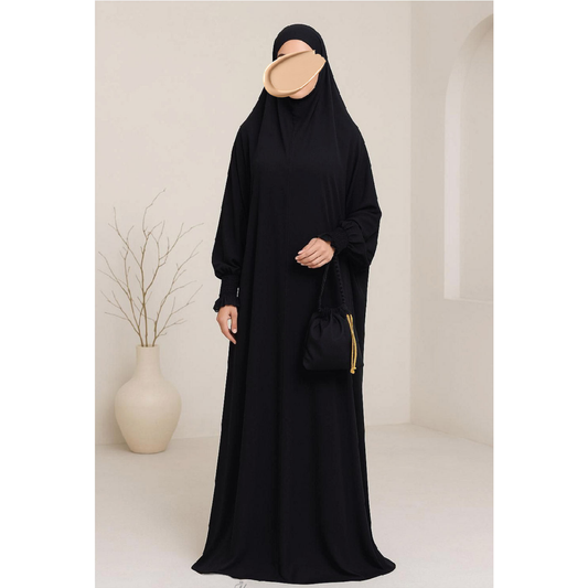 Premium Prayerwear - Black Burqa & Bag