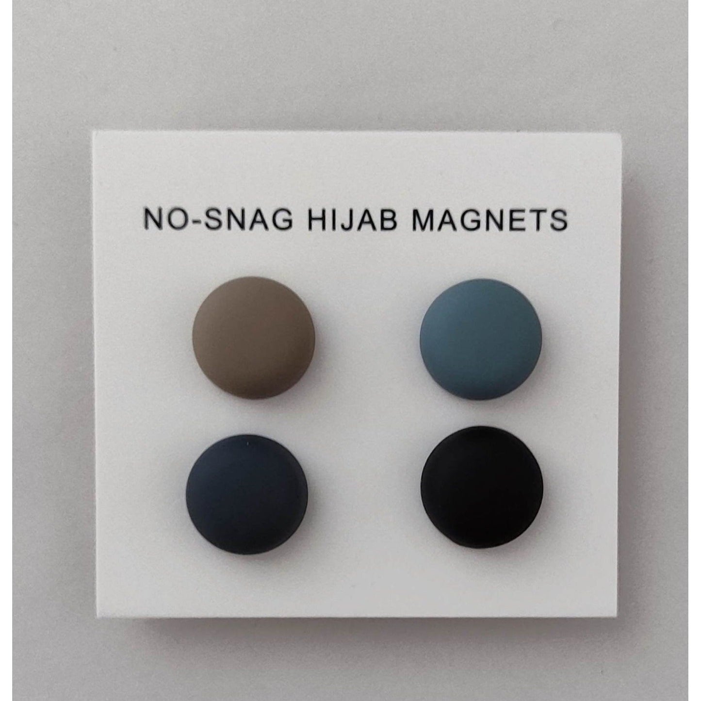 No-Snag Matte Hijab Magnets (Pack of Four)