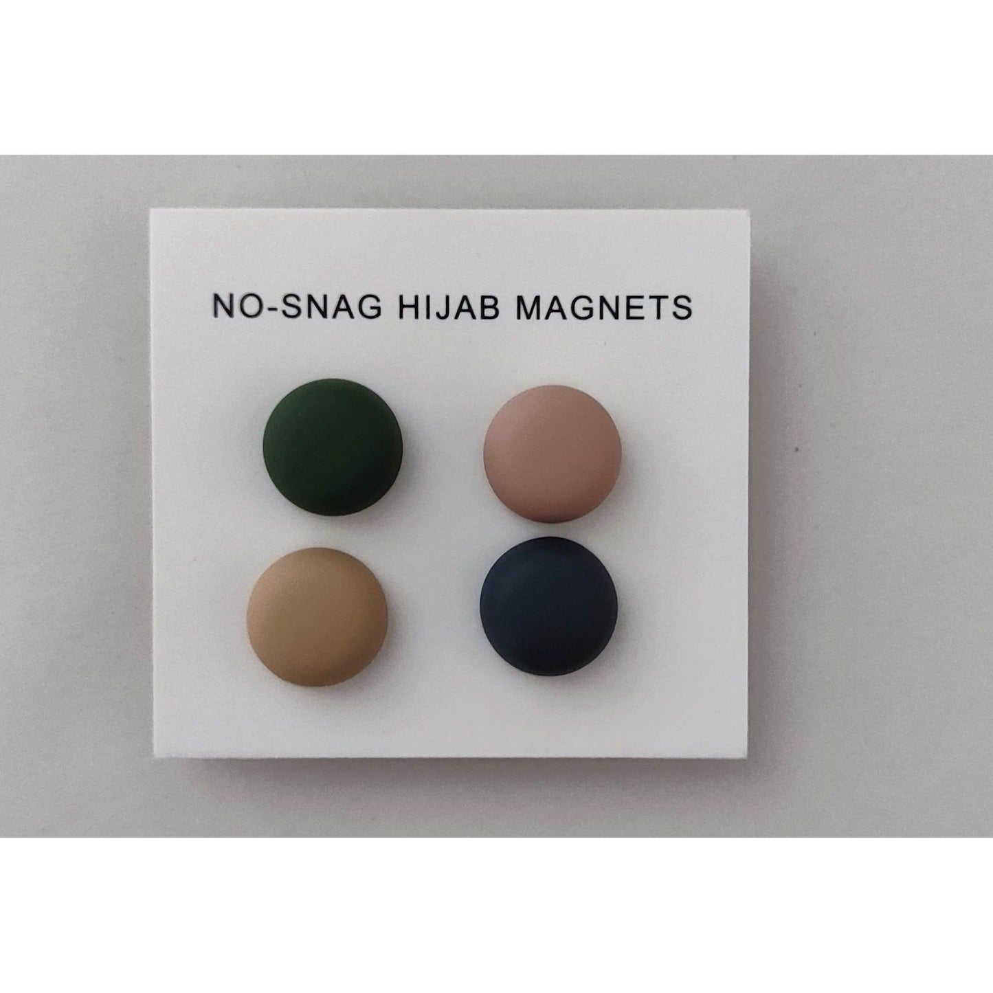 No-Snag Matte Hijab Magnets (Pack of Four)