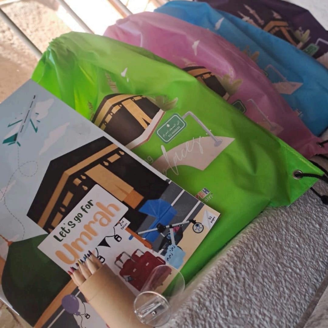 Kids Umrah Activity Pack with Bag