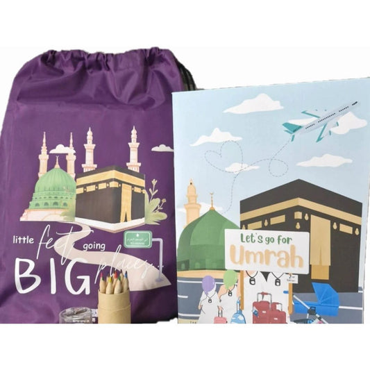Kids Umrah Activity Pack with Bag