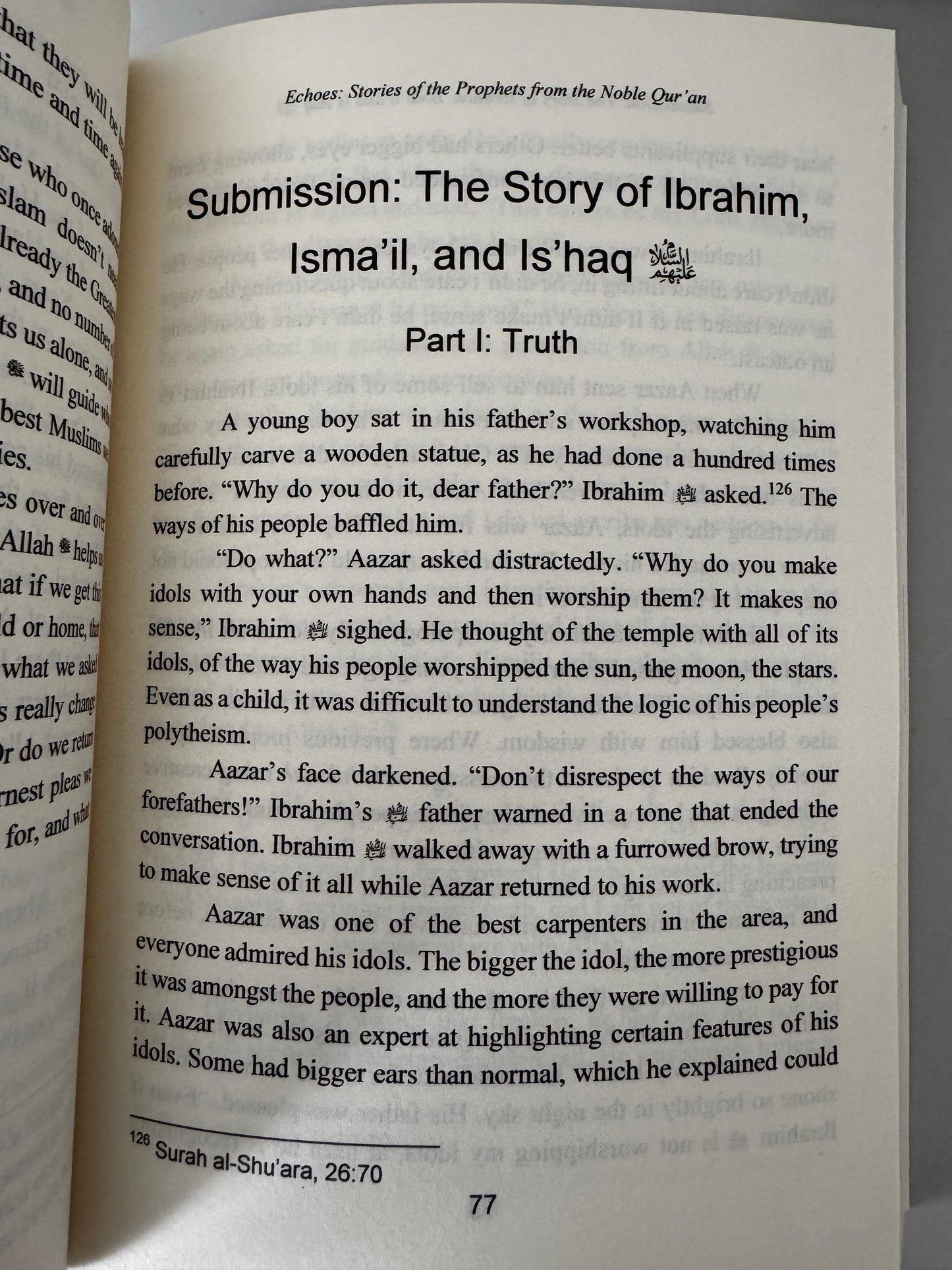 Echoes: Stories of the Prophets from the Noble Qur’an