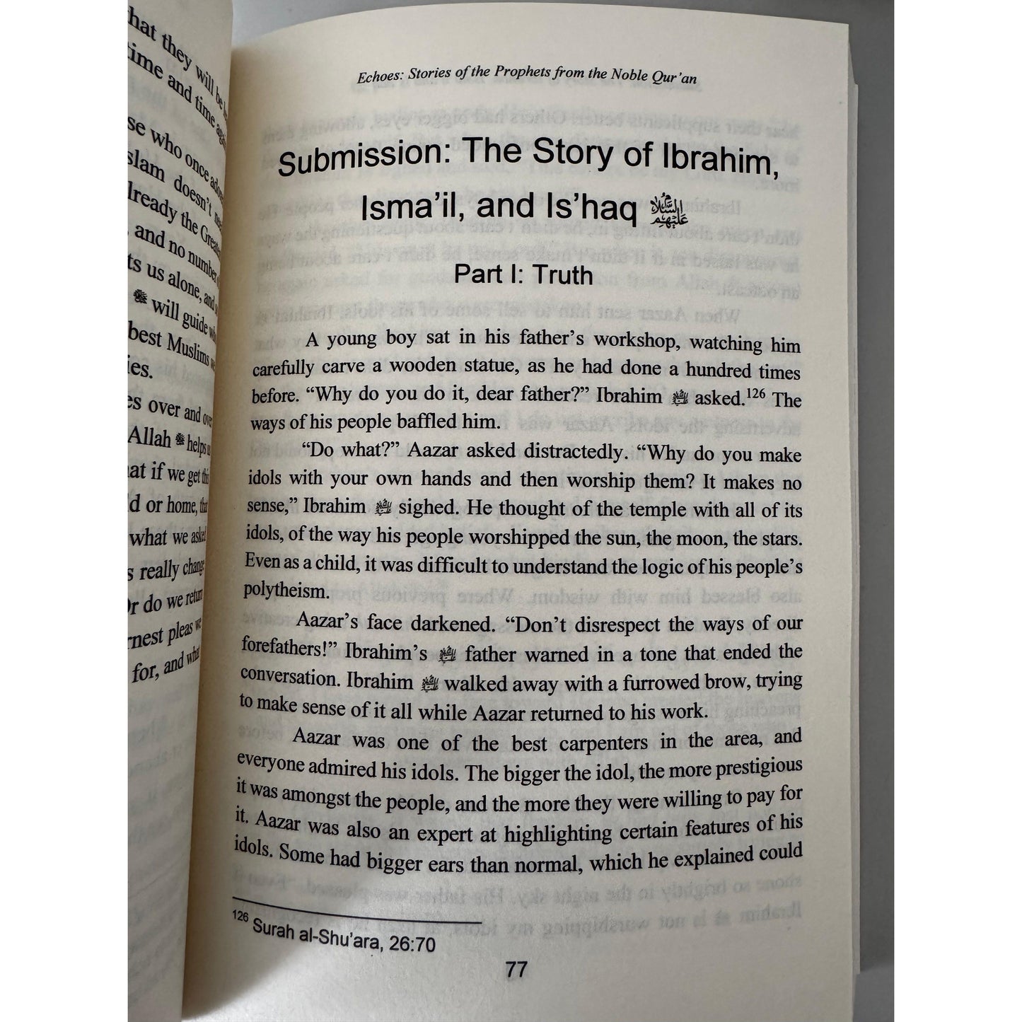 Echoes: Stories of the Prophets from the Noble Qur’an