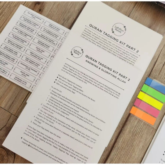 Quran Tagging Kit - Part 2: Knowing & Glorifying Allah