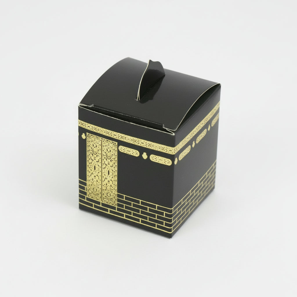 Treat / Favour Box - Black & Gold (Pack of 5)