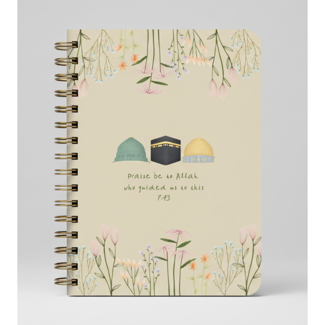 Sacred Lands - Gold Ring Notebook