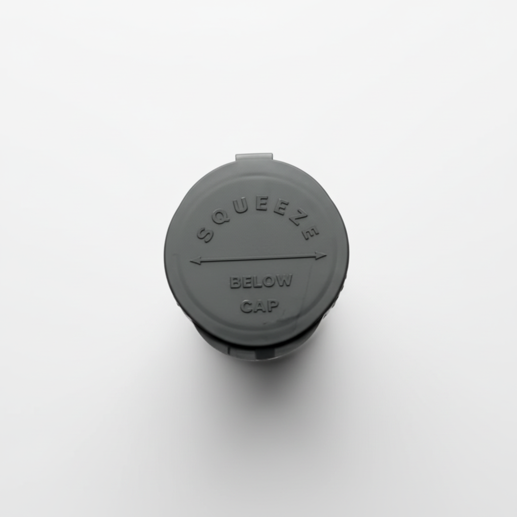 Ajwa Dates on the Go: Pop-Top Tube - Black