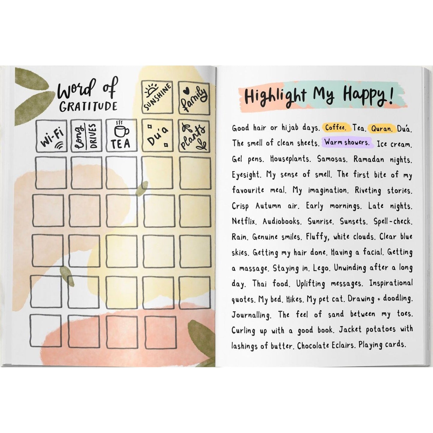 Fill Me Up: Gratitude Journal