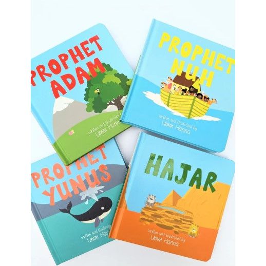 Quranic Stories Board Books: Box Set of 4 Books