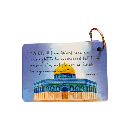 Islamic Step-by-step Prayer Cards (20 Comprehensive Cards)