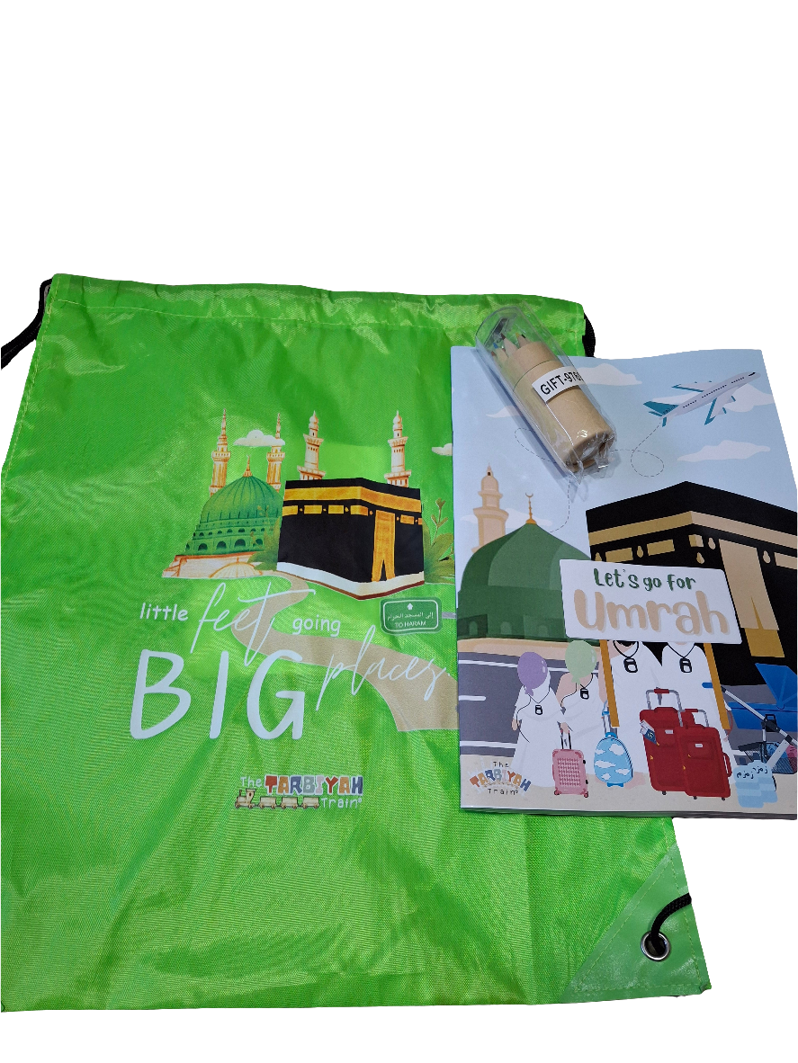 Kids Umrah Activity Pack with Bag