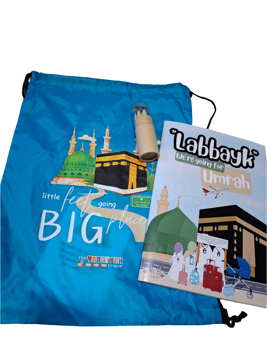 Kids Umrah Activity Pack with Bag