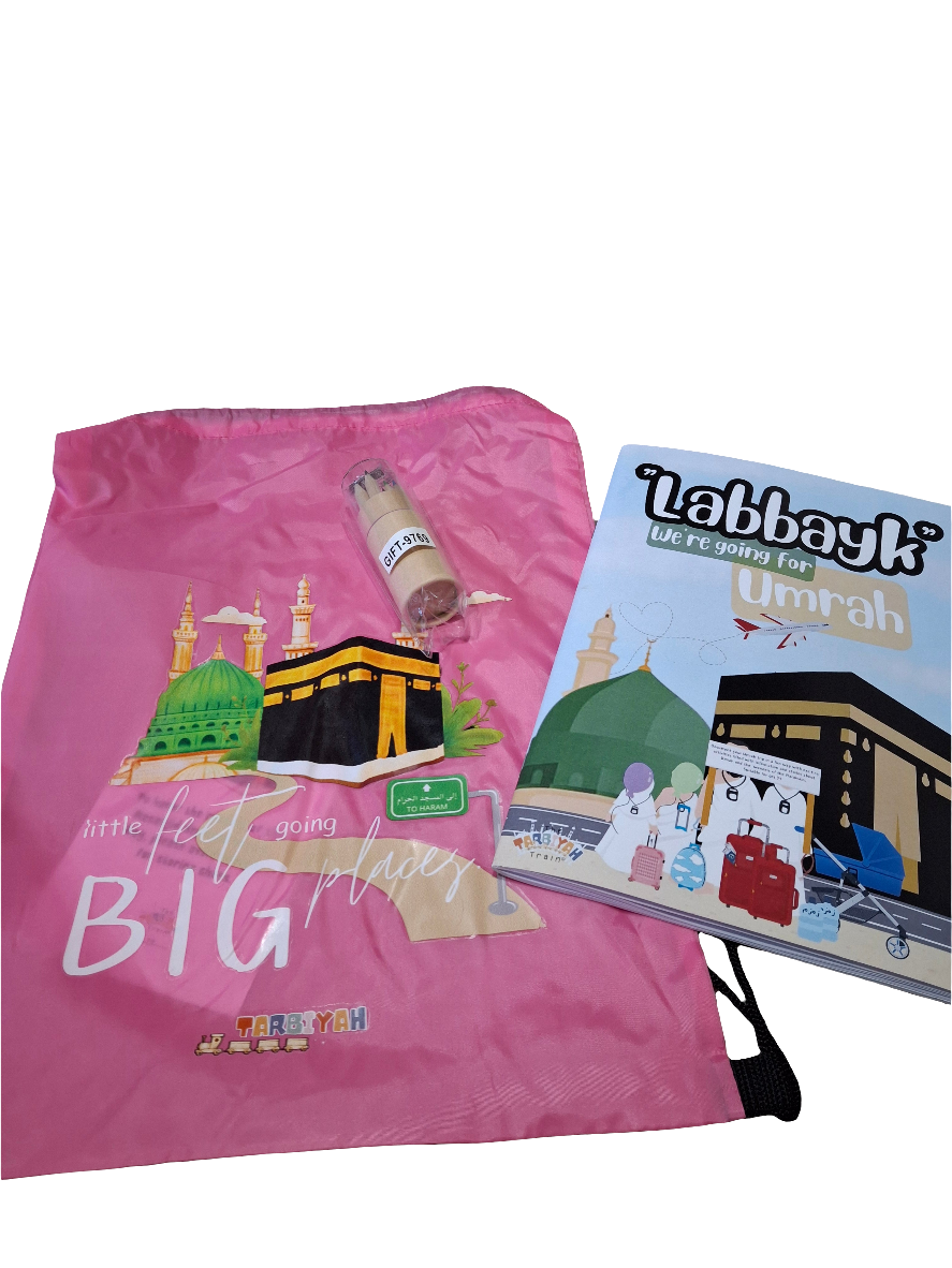 Kids Umrah Activity Pack with Bag