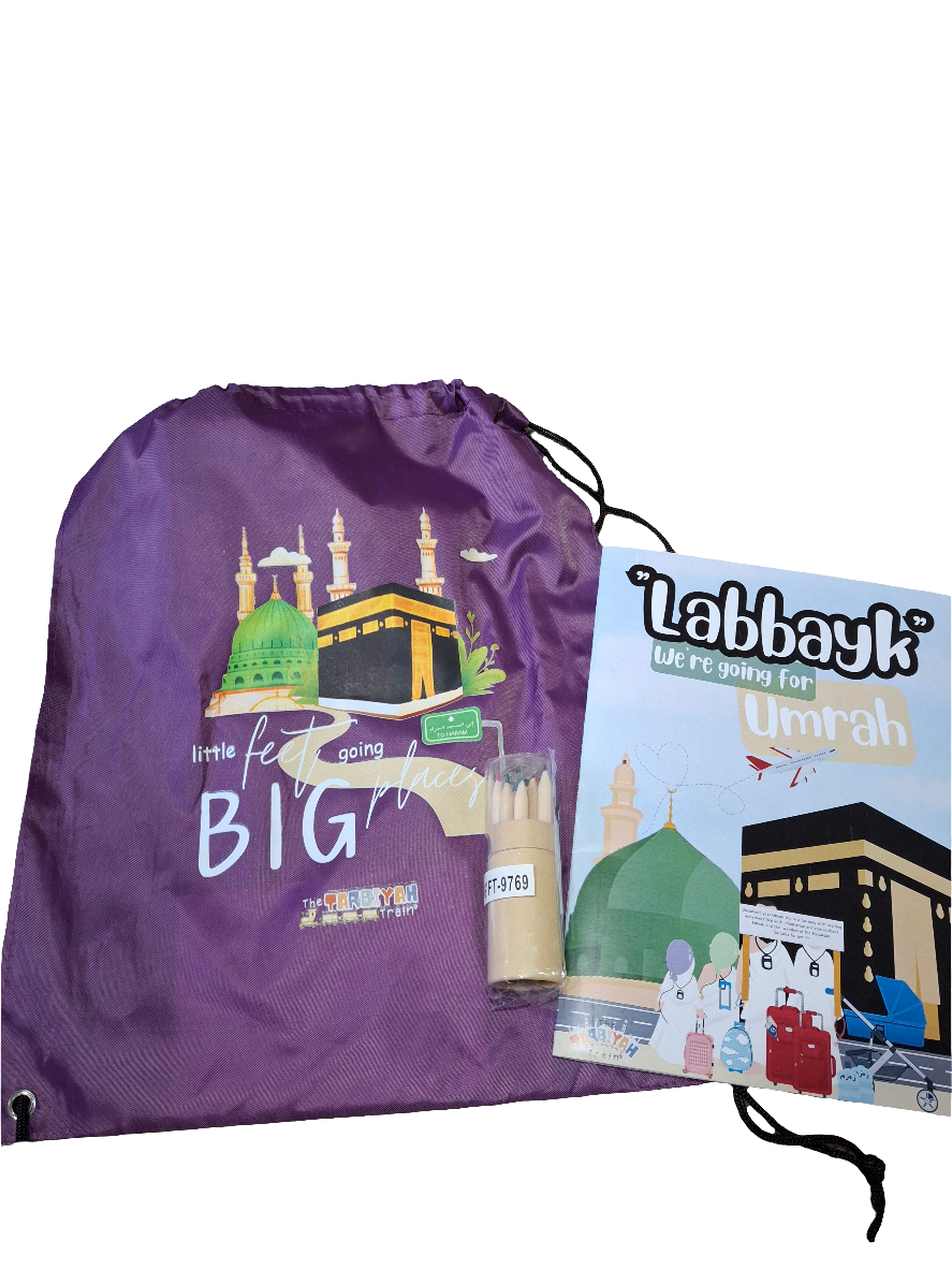 Kids Umrah Activity Pack with Bag