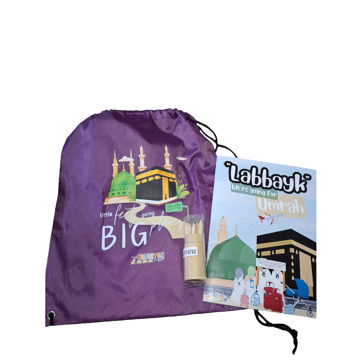 Kids Umrah Activity Pack with Bag