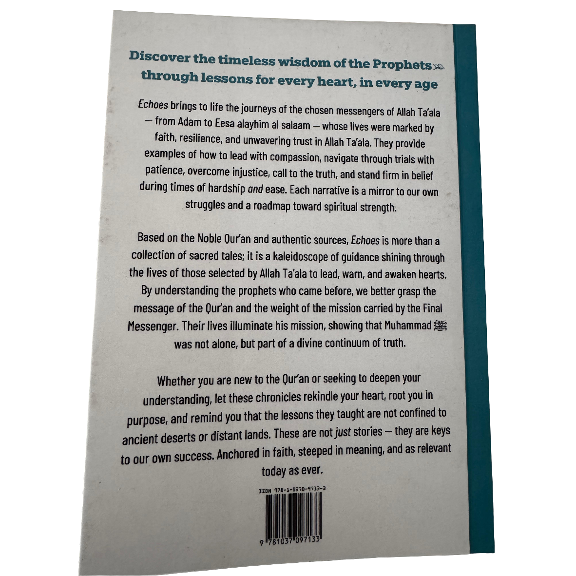 Echoes: Stories of the Prophets from the Noble Qur’an