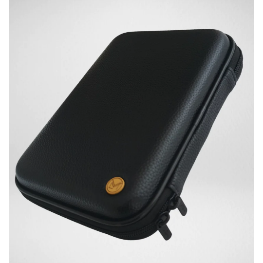 Mus'haf Quran Case: Classic Black with Black Trim
