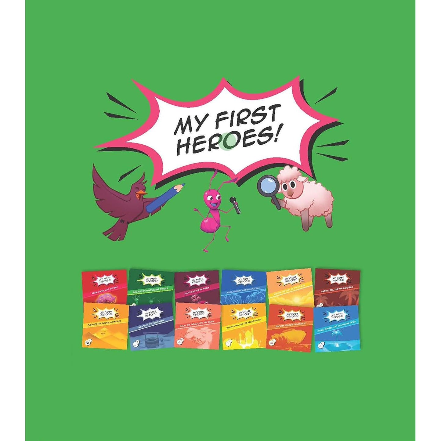 My First Heroes! Box Set: Bedtime Stories from the Qur'an (12 Books)