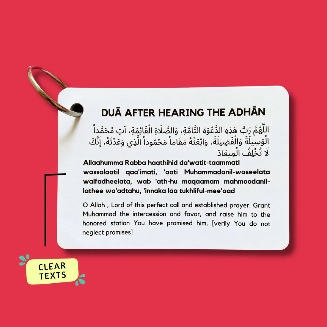 Islamic Step-by-step Prayer Cards (20 Comprehensive Cards)