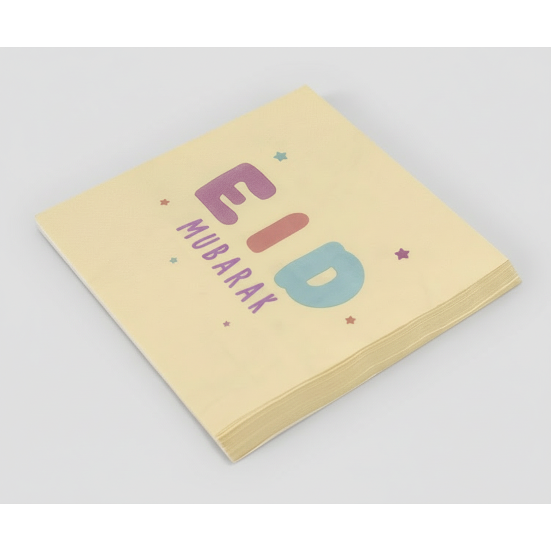 Eid Mubarak Serviettes - Colourful (pack of 20)