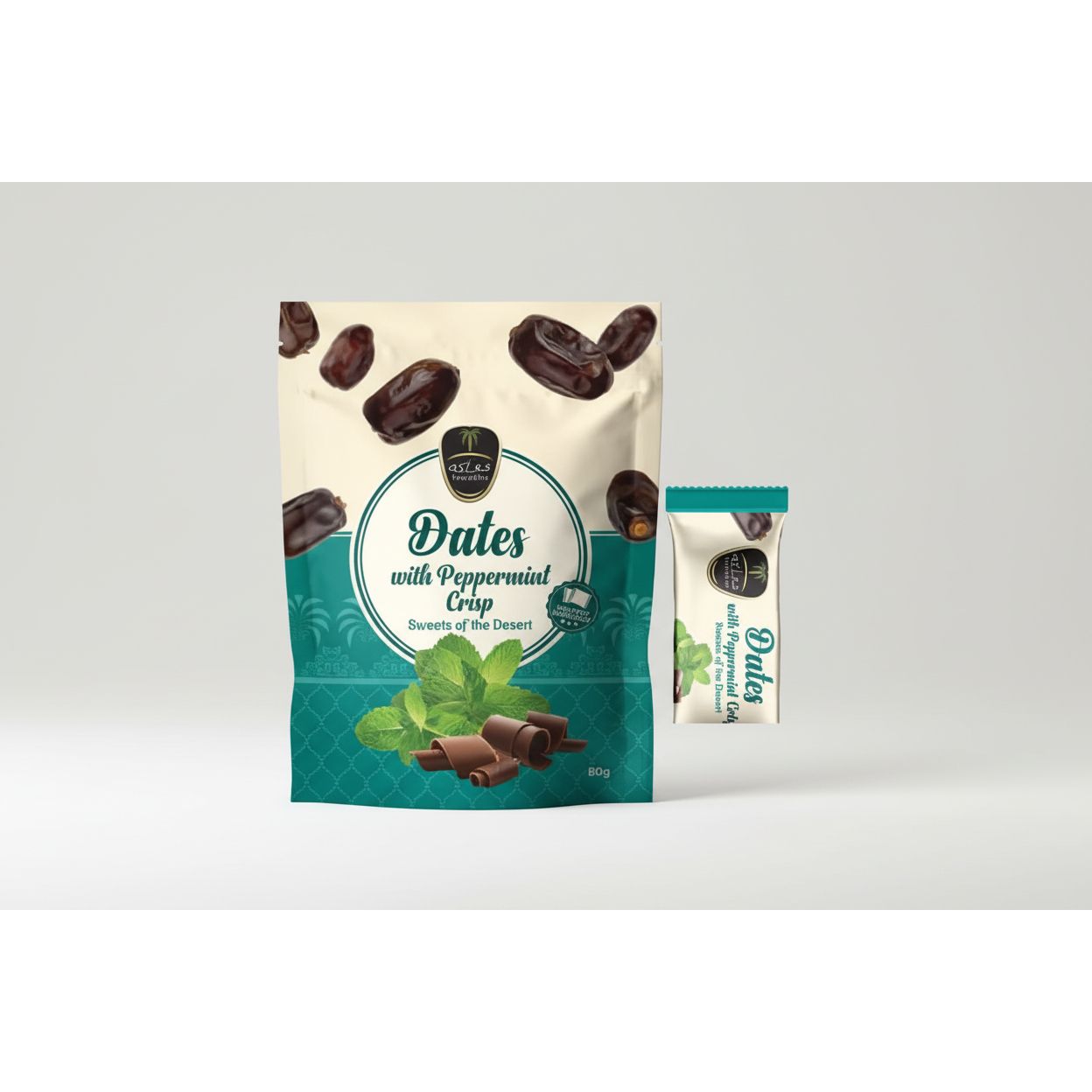 Gourmet Dates With Peppermint Crisp (80g)