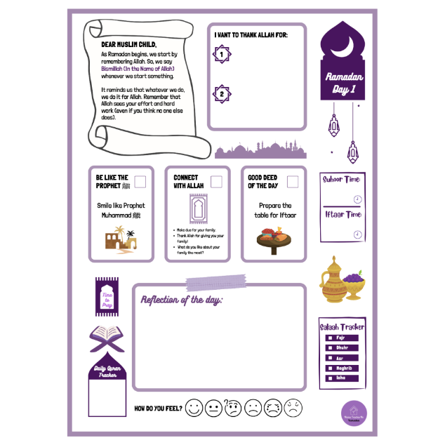 My First Ramadan Journal