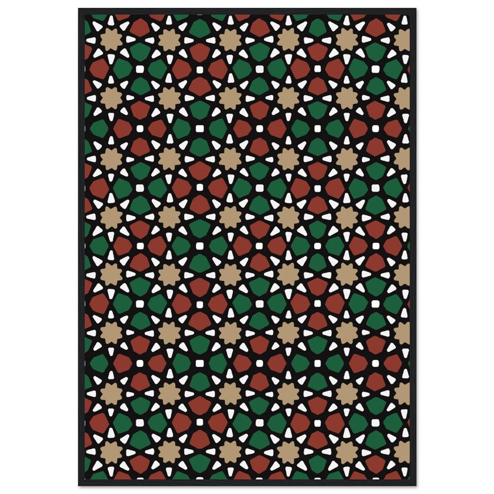 Palestine Glossy Art Print: Seeking Symmetry (100% proceeds donated towards Palestine)