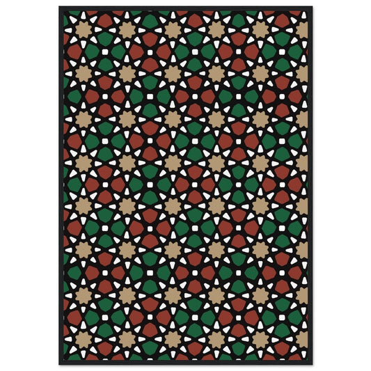 Palestine Glossy Art Print: Seeking Symmetry (100% proceeds donated towards Palestine)