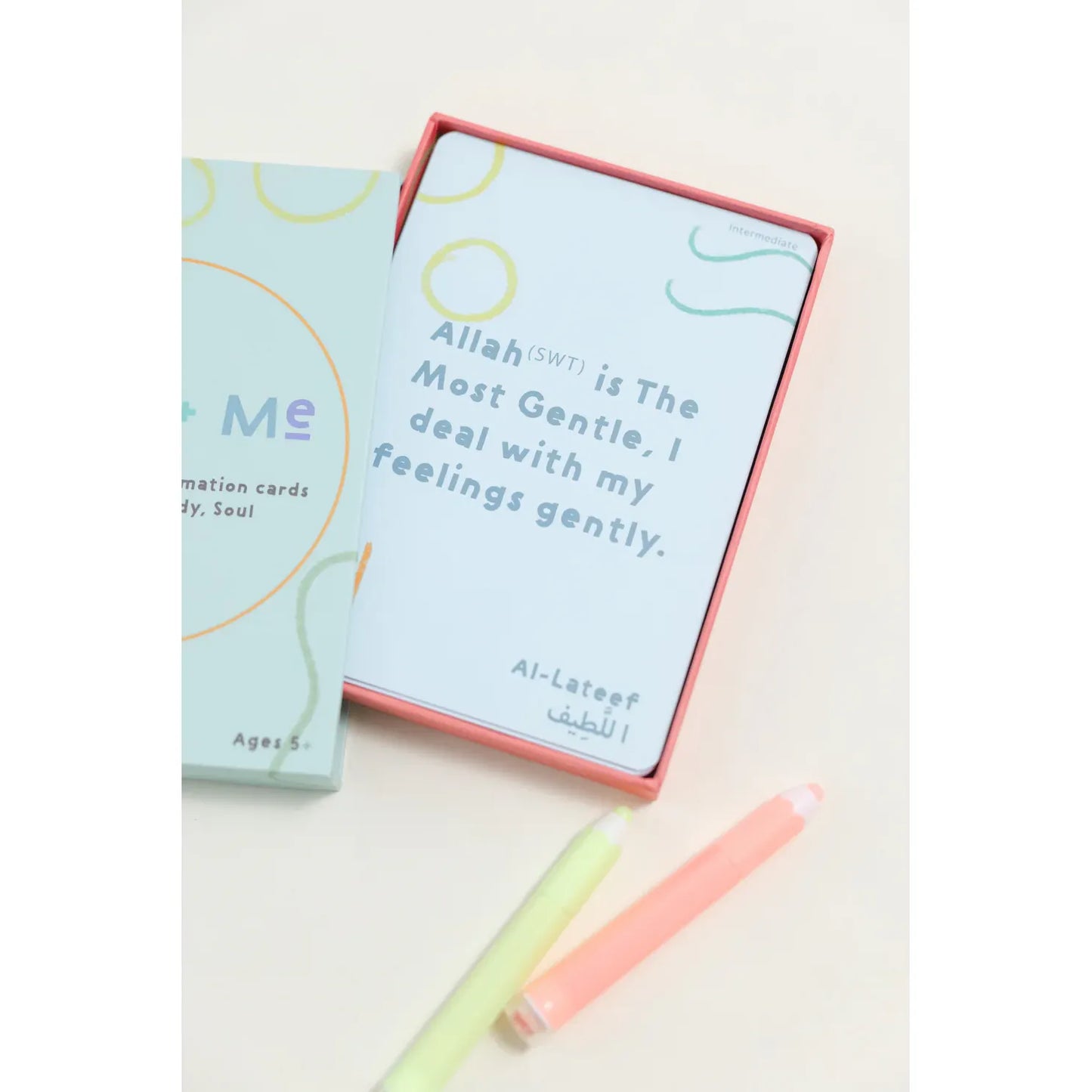 Asma + Me: Islamic Affirmation Cards to Nurture the Mind, Body & Soul (based on the 99 Names of Allah)