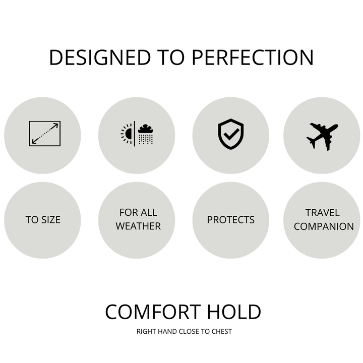 Mus'haf Quran Case: Stone Beige with Pebble Finish