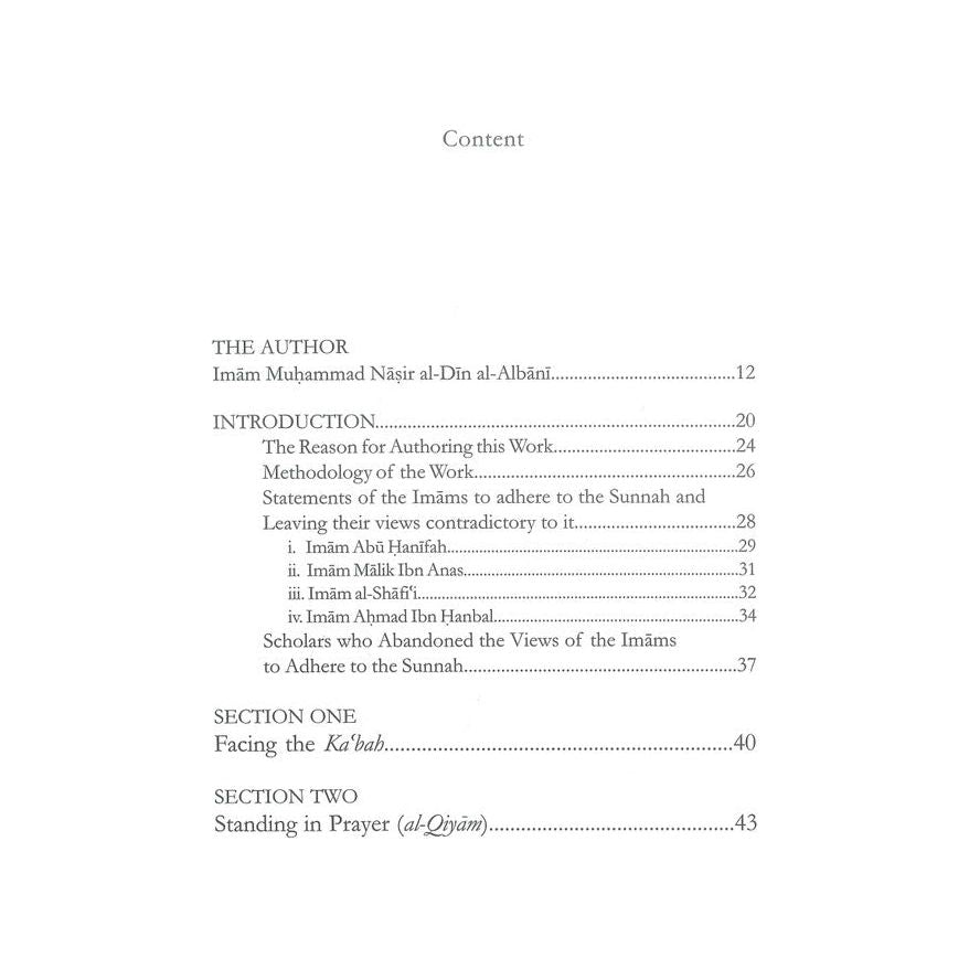 Description of the Prophet's Prayer: A Textbook on the Prayer