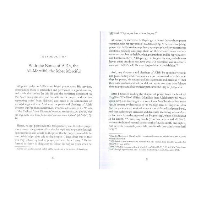 Description of the Prophet's Prayer: A Textbook on the Prayer