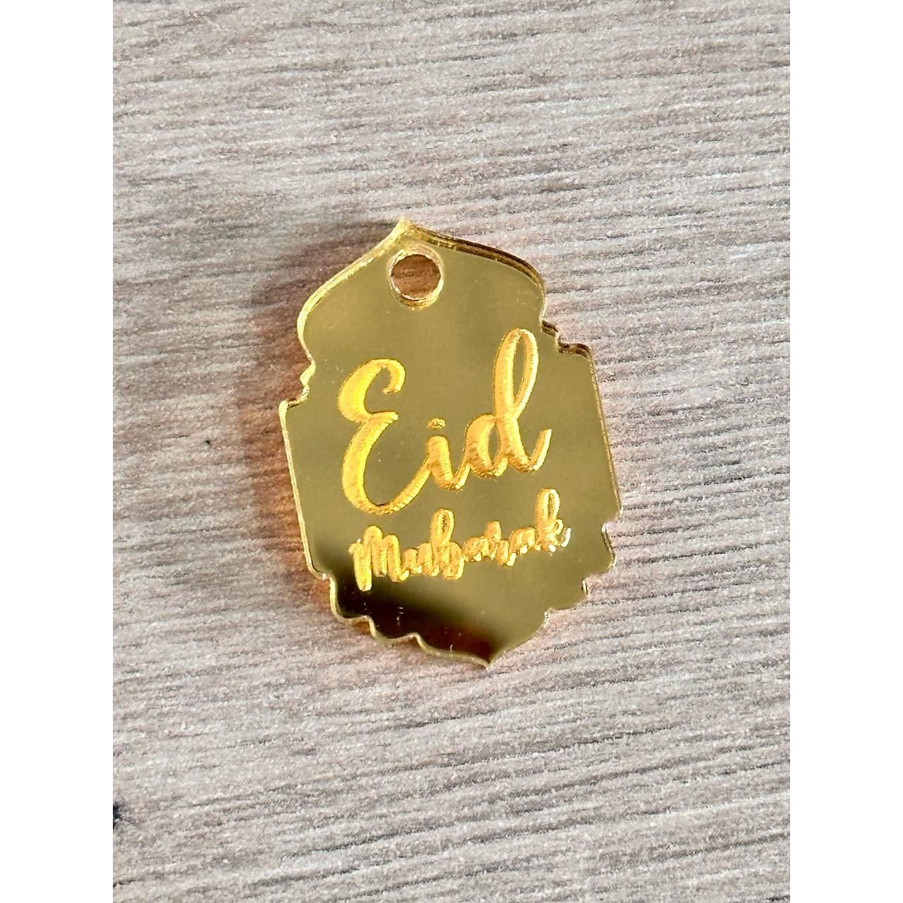 Lantern Eid Mubarak Gift Tags - Gold / Silver (Pack of 10)
