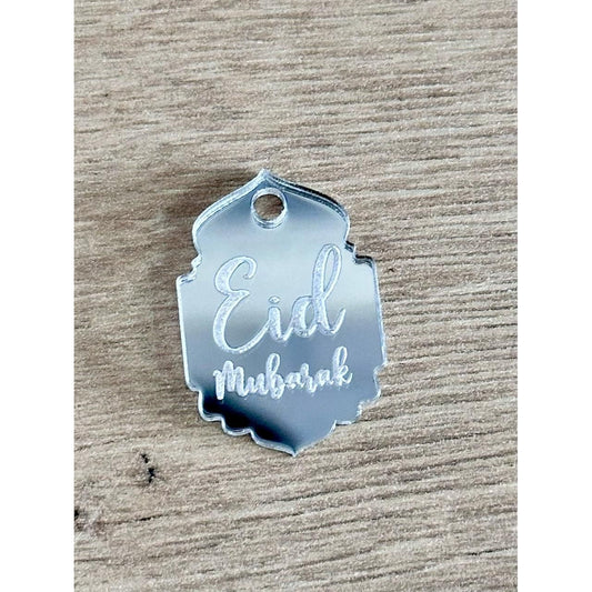 Lantern Eid Mubarak Gift Tags - Gold / Silver (Pack of 10)