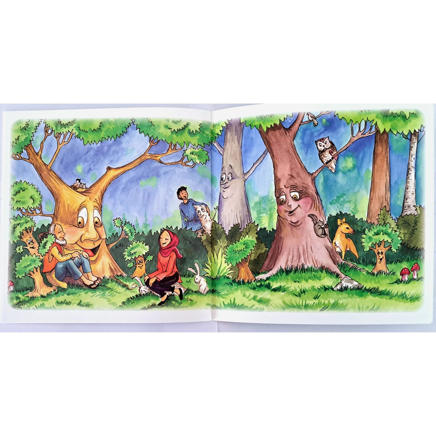 Lina, the Tree and the Woodcutter