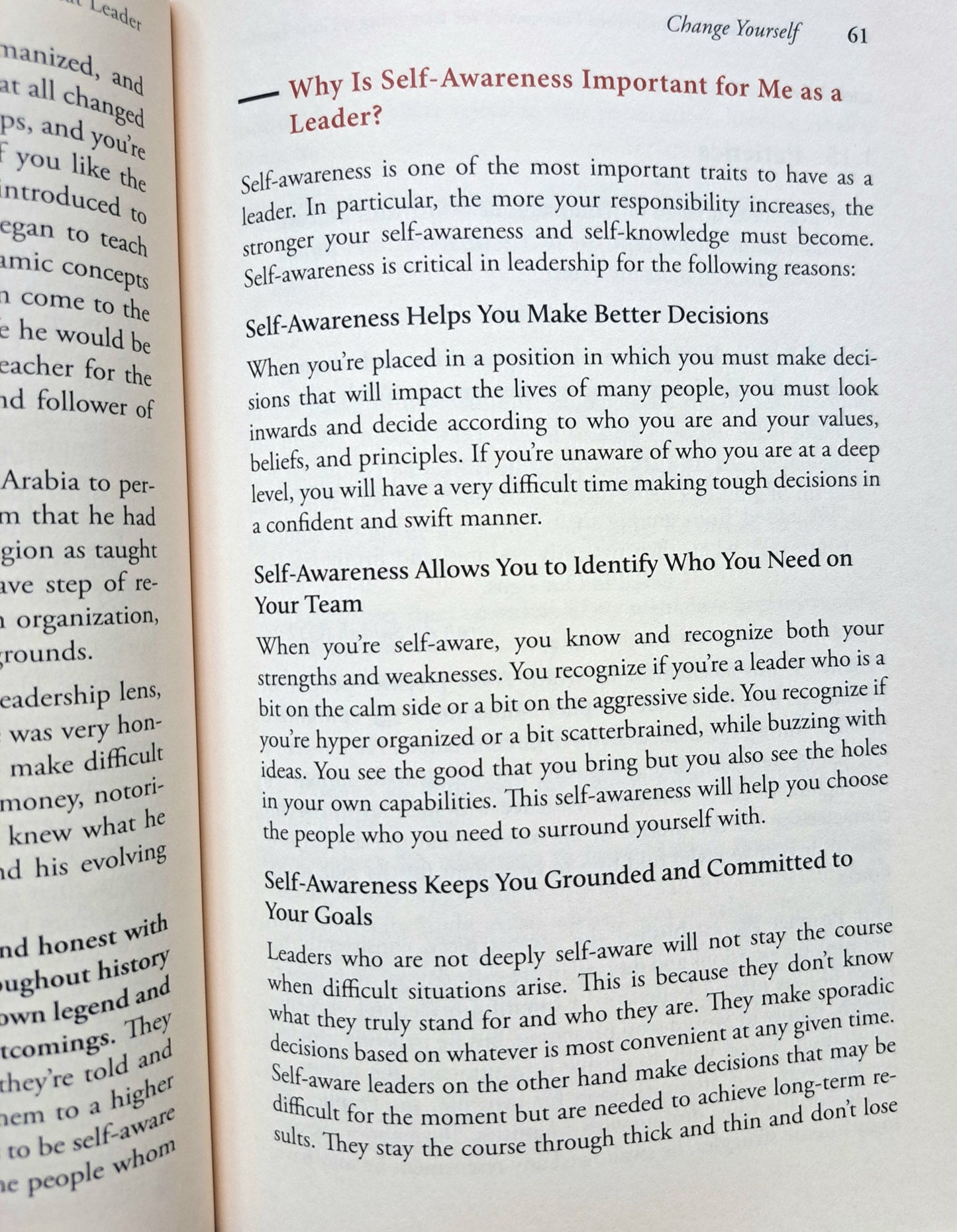 The Greatest Leader of All Time