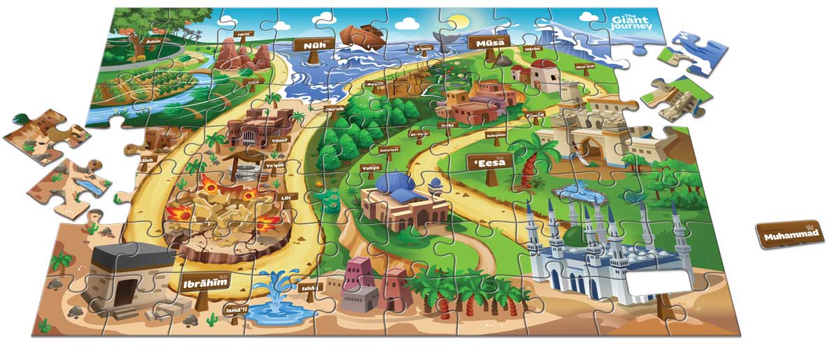 The Giant Journey Puzzle (Floor Puzzle)