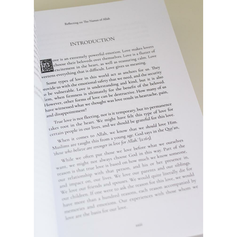 Reflecting on the Names of Allah